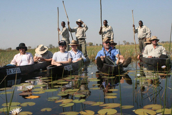 Bushman Plains Camp: Gäste mit Polern