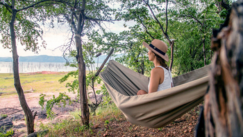 Changa Safari Camp: Hängematte