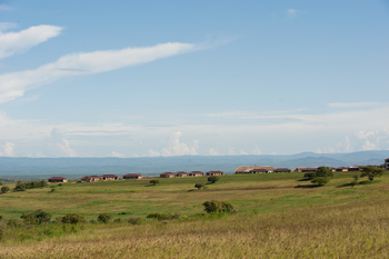 Farm House Valley Lodge: Blick auf die Lodge