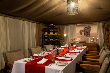Lemala Ngorongoro Tented Camp: Speisebereich