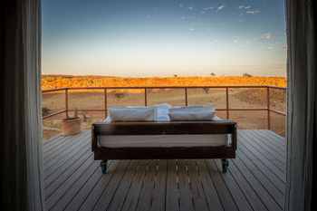 Namib Dune Star Camp Namib Dune Star Camp: Ausgerolltes Doppelbett