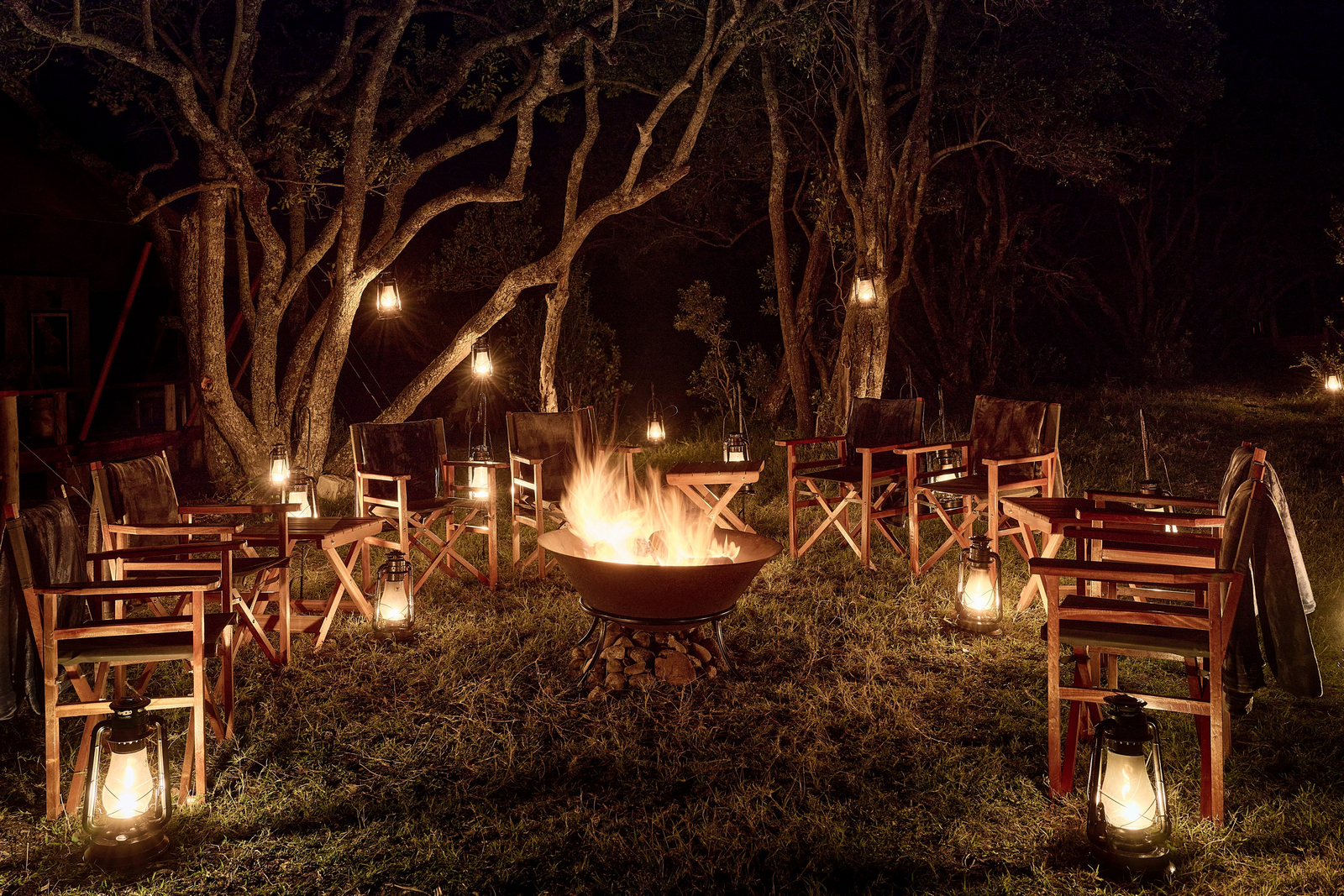 Sanctuary Tambarare Camp Sanctuary Tambarare Camp: Lagerfeuer