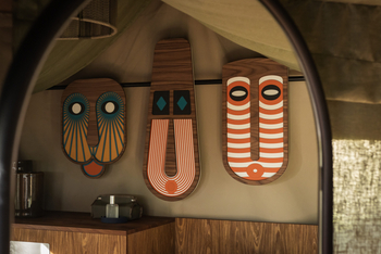 Singita Mara River Tented Camp: Deko im Gästebad