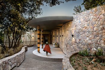 Tanda Tula Safari Camp: Eingang