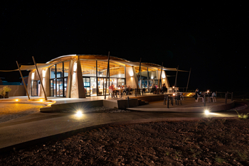 The Desert Grace: Restaurant Exterieur