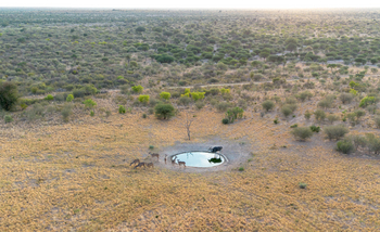 The Dune Camp: Luftbild