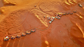 Wolwedans Desert Lodge: Luftbild