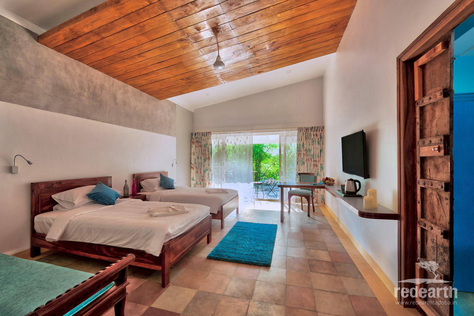 Red Earth Tadoba Red Earth Tadoba: Einzelbetten