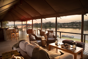 Amanzi Camp: Lounge und Bar