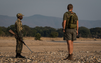 Kutandala Camp: Guide und Gast