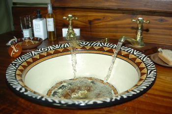 Macatoo Camp: Waschbecken