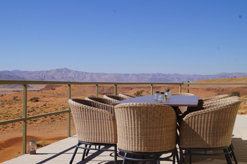 Namib Dune Star Camp Namib Dune Star Camp: Auf dem Deck