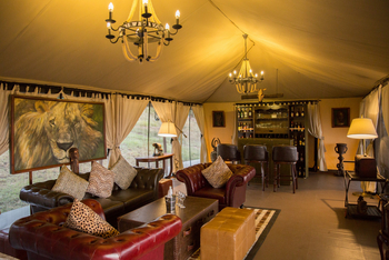 Ole Serai Camp Seronera: Lounge und Bar