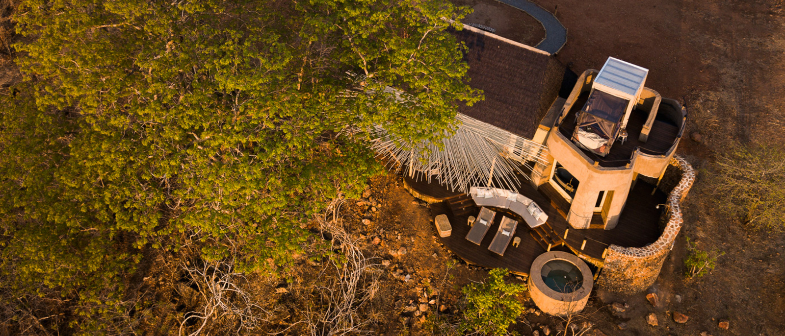 Puku Ridge Camp Puku Ridge Camp: Luftbild