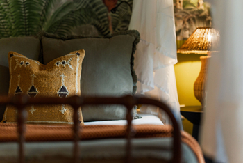 Rivertrees Country Inn: Details Schlafzimmer