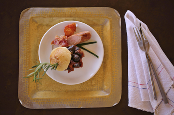 Saruni Mara Camp: Bacon und Sausage