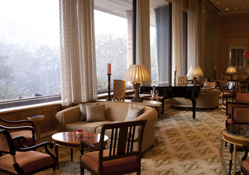 Taj Mahal, New Delhi: Sessel in der Emperors Lounge