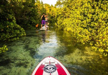 Xanadu Villas: Supboarding