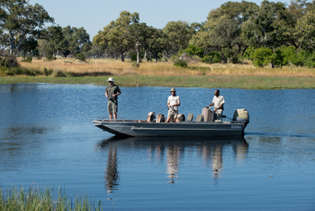Xaranna Okavango Delta Camp: Angelausflug