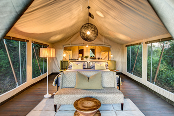 Gomoti Plains Camp: Gästezelte