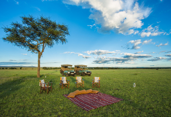 Mara Plains Camp: Küche