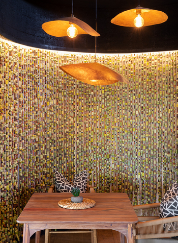 Mashatu Euphorbia Villas Mashatu Euphorbia Villas: Tisch im Speisesaal