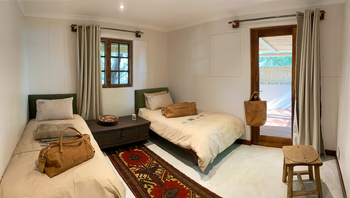 Ndhovu Safari Lodge: Zwei Einzelbetten
