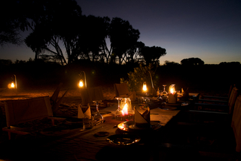 Saruni Rhino Camp: Candle Light Dinner