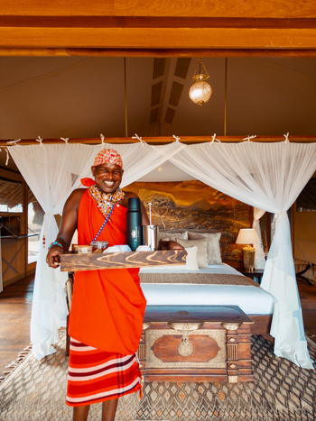 Soroi Larsens Tented Camp: Deluxe Suite