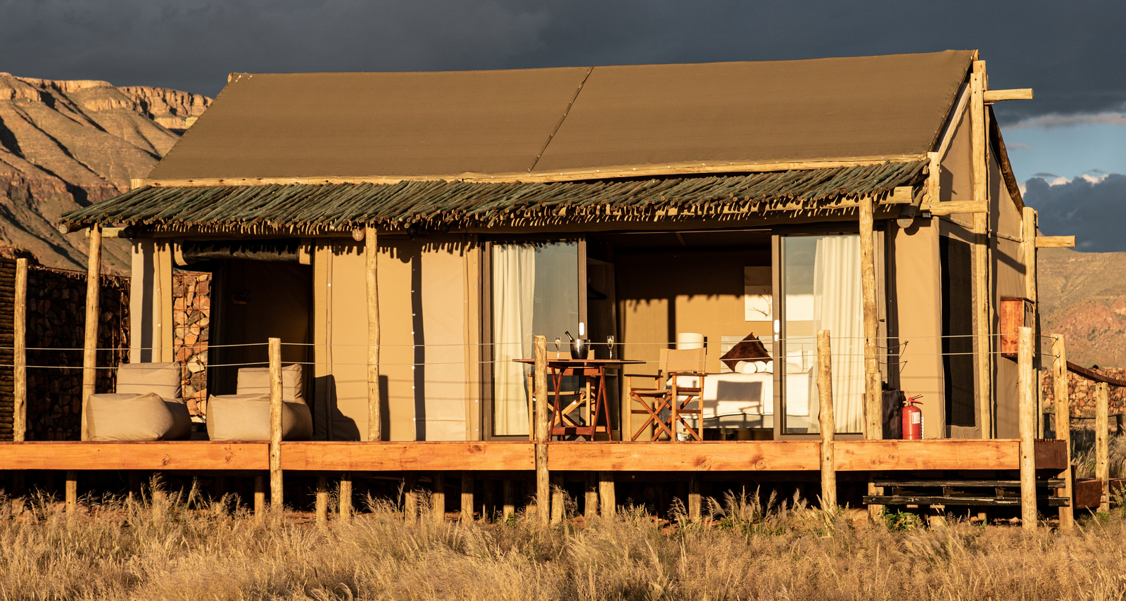 The Elegant Desert Camp The Elegant Desert Camp: Gästechalet mit privatem Deck