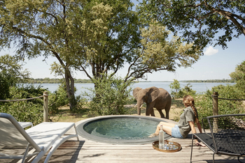 Victoria Falls River Lodge Victoria Falls River Lodge: Family Luxury Tent