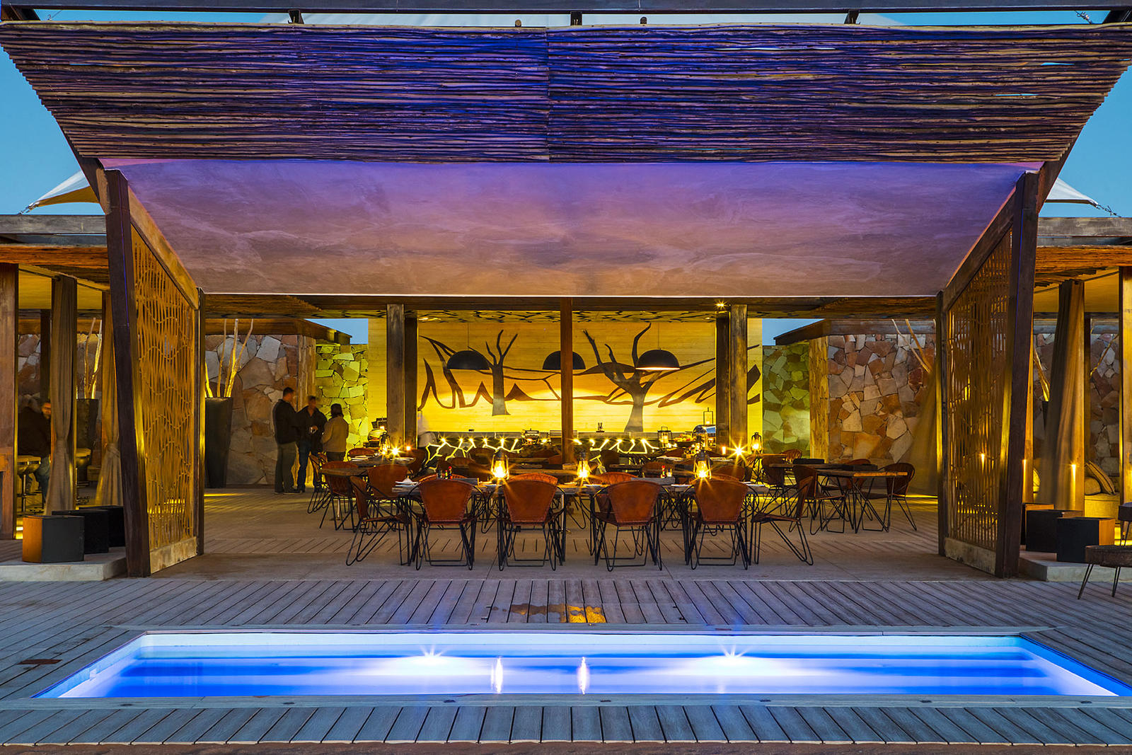 Dead Valley Lodge Dead Valley Lodge: Restaurant und Pool