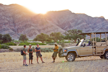Hoanib Valley Camp Hoanib Valley Camp: Pause bei der Morgenaktivität