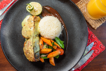 Ilkeliani Camp: Hauptgericht