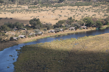 Lagoon Camp Lagoon Camp: Luftbild - Chalets an der Lagune