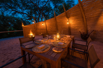 Little Mombo Camp: Boma Dinner