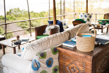 Nuarro Lodge: Blick Richtung Strand