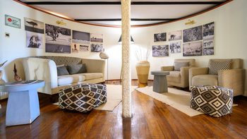 Olare Mara Kempinski: Lobby Sitzbereich