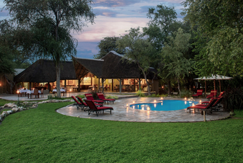 Onguma Forest Camp: Zentralbereich