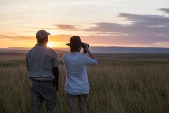 Rekero Camp: Blick in die Ferne