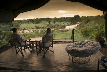 Richard's River Camp: Morgenkaffee