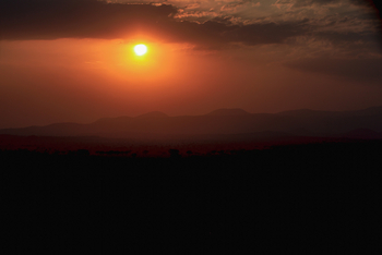Adere Safari Lodge: Späte Sonne