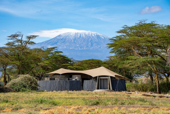 Angama Amboseli: Gästesuite von vorne