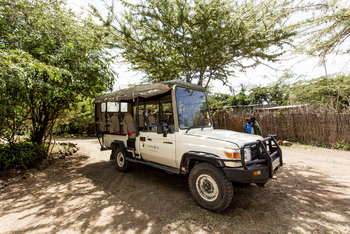 Karen Blixen Camp: Geländefahrzeug