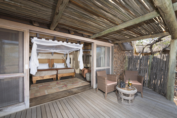 Ongava Lodge: Doppelbett