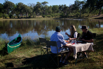 Selinda Explorers Camp Selinda Explorers Camp: Lunch Break