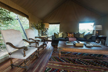 Verney's Camp: Hauptzelt