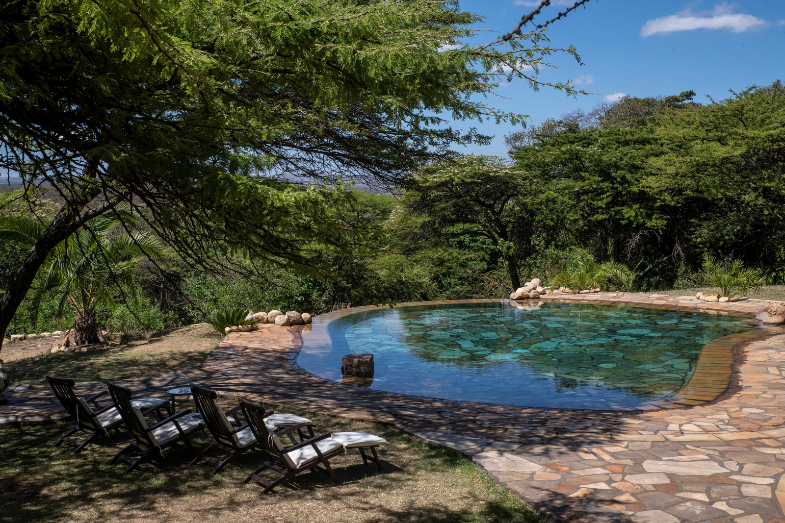 Cottar's 1920s Safari Camp Cottar's 1920s Safari Camp: Liegen am Pool