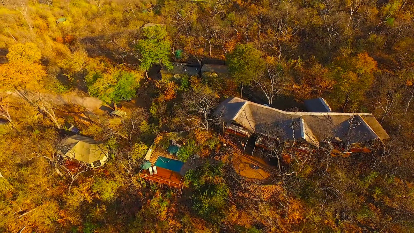 Ghoha Hills Savuti Lodge Ghoha Hills Savuti Lodge: Luftbild