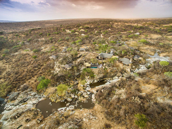 Legendary Mwiba Lodge: Gesamtansicht